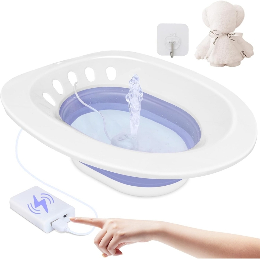 NEW Sitz Bath for Toilet Seat
